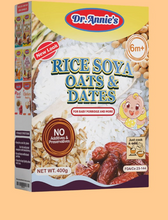 Load image into Gallery viewer, Rice & Soya , Oats and Date Powder(Dr Annie’s Cereal) 400g 6m+