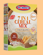 Load image into Gallery viewer, 7 In 1 Cereal Mix / (Dr Annie's Cereal) 400g 7m+