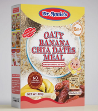 Load image into Gallery viewer, Oaty Banana Chia Dates Meal/(Dr Annie Cereal) 400g 6m+