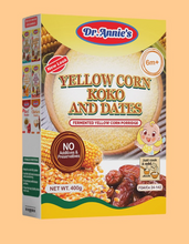 Load image into Gallery viewer, Yellow Corn And Dates /Fermented Yellow Corn Porridge (Dr Annie’s Cereal)400g 6m+