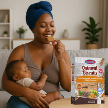 Load image into Gallery viewer, Oatmeal Biscuit (with fenugreek , fennel , moringa , chia and flax seed)