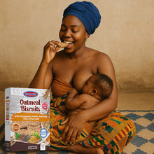 Load image into Gallery viewer, Oatmeal Biscuit (with fenugreek , fennel , moringa , chia and flax seed)