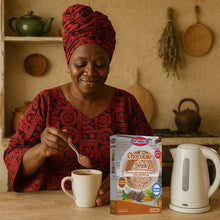 Load image into Gallery viewer, Chocolate Drink (with fenugreek , fennel ,moringa , flax and chia seed) hospital pack