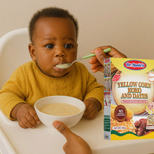 Load image into Gallery viewer, Yellow Corn And Dates /Fermented Yellow Corn Porridge (Dr Annie’s Cereal)400g 6m+