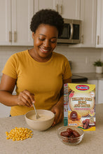 Load image into Gallery viewer, Yellow Corn And Dates /Fermented Yellow Corn Porridge (Dr Annie’s Cereal)400g 6m+