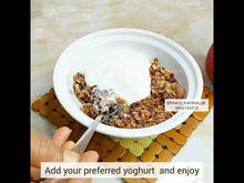 Load and play video in Gallery viewer, Granola( with fenugreek , fennel , moringa , chia and flax seed)