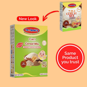 7 In 1 Cereal Mix / Super Grow And Gain Blend  (Dr Annie's Cereal) 500g 7m+