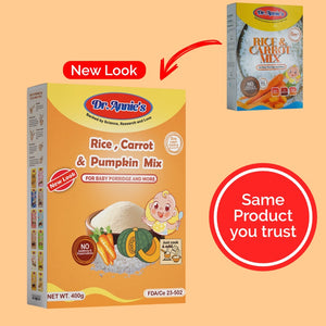 Rice, Carrot & Pumpkin Mix Powder (Dr Annie's Cereal) 500g 6m+