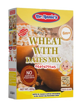 Load image into Gallery viewer, Wheat with date mix Powder (Dr Annie’s Cereal) 400g 6m+
