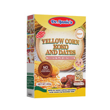 Load image into Gallery viewer, Yellow Corn And Dates /Fermented Yellow Corn Porridge (De. Annie’s Cereal)400g 6m+
