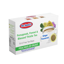 Load image into Gallery viewer, Fenugreek, Fennel &amp; Blessed Thistle Tea 15+ 5 Free Tea Bags (De. Annie’s)
