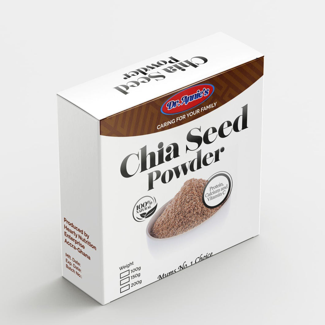 Chia Seeds Powder (Dr Annie’s Essential Seed Powder) 100g 6m+