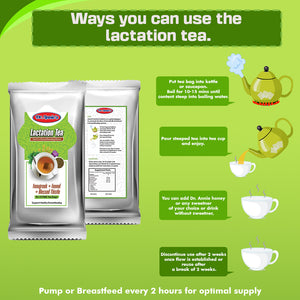 Lactation/Breastfeeding Tea Bags, 20pcs (Dr Annie's Breast Milk Maker)
