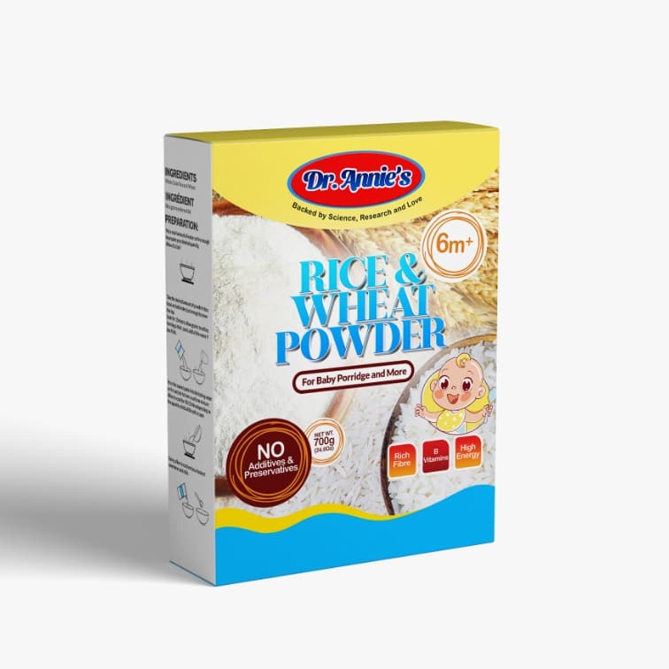 Rice And Wheat Powder (Dr Annie’s Cereal)500g 6m+